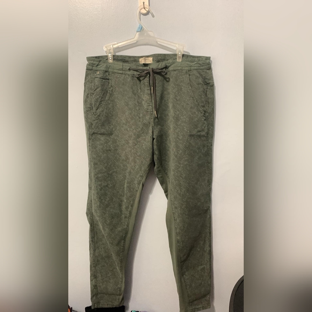 Sandwich green pants